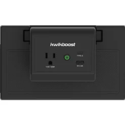 KwikBoost EdgePower A/C & USB Clamp-On Universal Desktop Charging Station, Black (KBEP-CGR)<Luxor Outlet