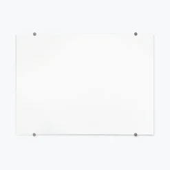 Dry Erase*Luxor Magnetic Wall Mounted Glass Dry Erase Board, 48x36 (WGB4836M)