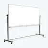 Dry Erase*Luxor Steel Double Sided Dry Erase Whiteboard, Aluminum, 96" x 40" (MB9640WW)