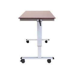 Standing Desks*Luxor 60"W Adjustable Desk, Laminate Wood (STANDUP-CF60-DW)