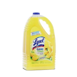 Clean & Fresh Multi-Surface Cleaner, Sparkling Lemon & Sunflower Scent, 144 Oz. (3624177617)<Lysol