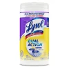 Dual Action Disinfecting Wipes, Citrus, 75 Wipes/Pack (1920081700)<Lysol New