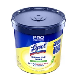 Pro Disinfecting Wipes, Lemon & Lime Blossom, 800 Wipes/Bucket (1920099856X)<Lysol Sale