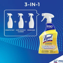 Advanced Deep Clean All Purpose Cleaner, Lemon Breeze Scent, 32 oz., 12/Carton (1920000351CT)<Lysol Professional Hot
