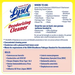 Professional No Rinse Sanitizer, 1 Gallon (3624174389)<Lysol New