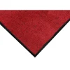M + A Matting ColorStar Commercial Wiper Floor Mat, 2.92' x 2', Red/Black (100123540)