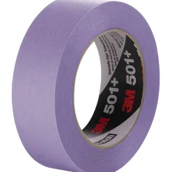Discount 3M ™ 501+ Masking Tape, 1 1/2" x 60 yds., Purple, 12/Case (T93650112PK)