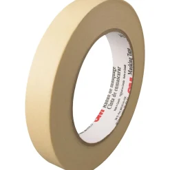 3M ™ 203 Masking Tape, 3/4" x 60 yds., Natural, 12/Case (T93420312PK)