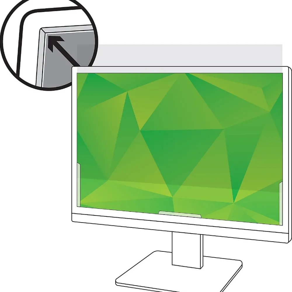 Anti-Glare Filter for 19" Standard Monitor, 5:4 Aspect Ratio (AG190C4B)<3M