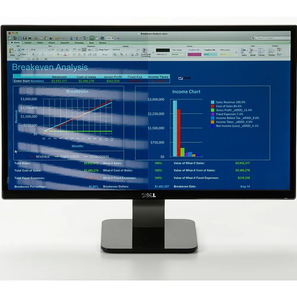 Anti-Glare Filter for 19" Standard Monitor, 5:4 Aspect Ratio (AG190C4B)<3M