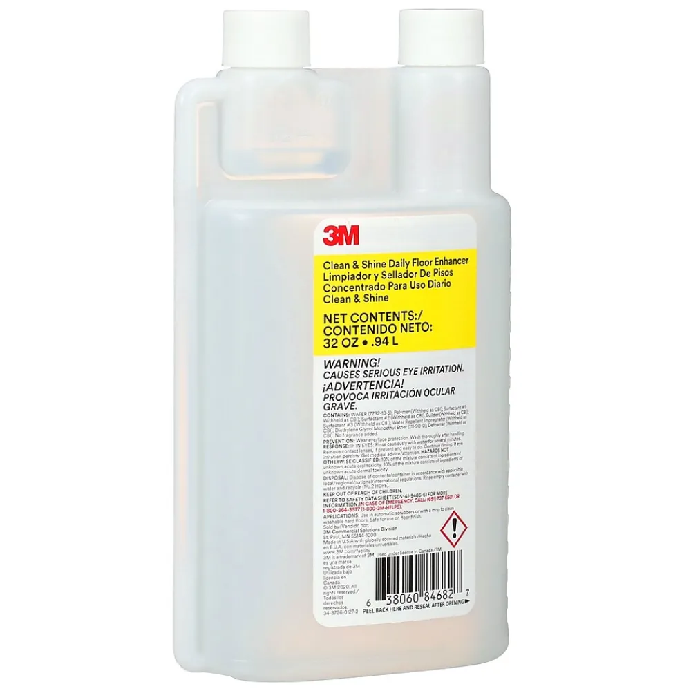 Clean & Shine Daily Floor Enhancer Doser, 32 oz, 6/Carton (84682)<3M Clearance