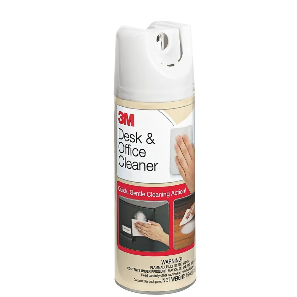 Desk & Office Cleaner, Unscented, 15 oz. Aerosol Can (573)<3M