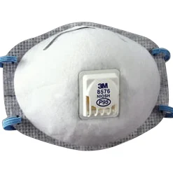 3M ™ Disposable Particulate Respirator; 8576, P95, Oil Proof, Fixed Strap, 10/BX