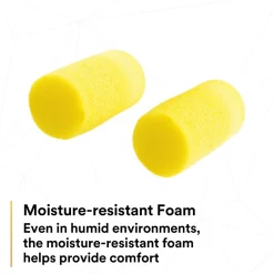 3M E-A-R Classic Plus Earplugs, Uncorded, Pillow Pack, 200 Pairs/Case (310-1101)