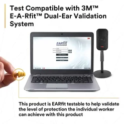 3M E-A-R Classic Plus Earplugs, Uncorded, Pillow Pack, 200 Pairs/Case (310-1101)