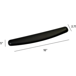Best 3M Gel Non-Skid Wrist Rest for Keyboards, Black (WR309LE)