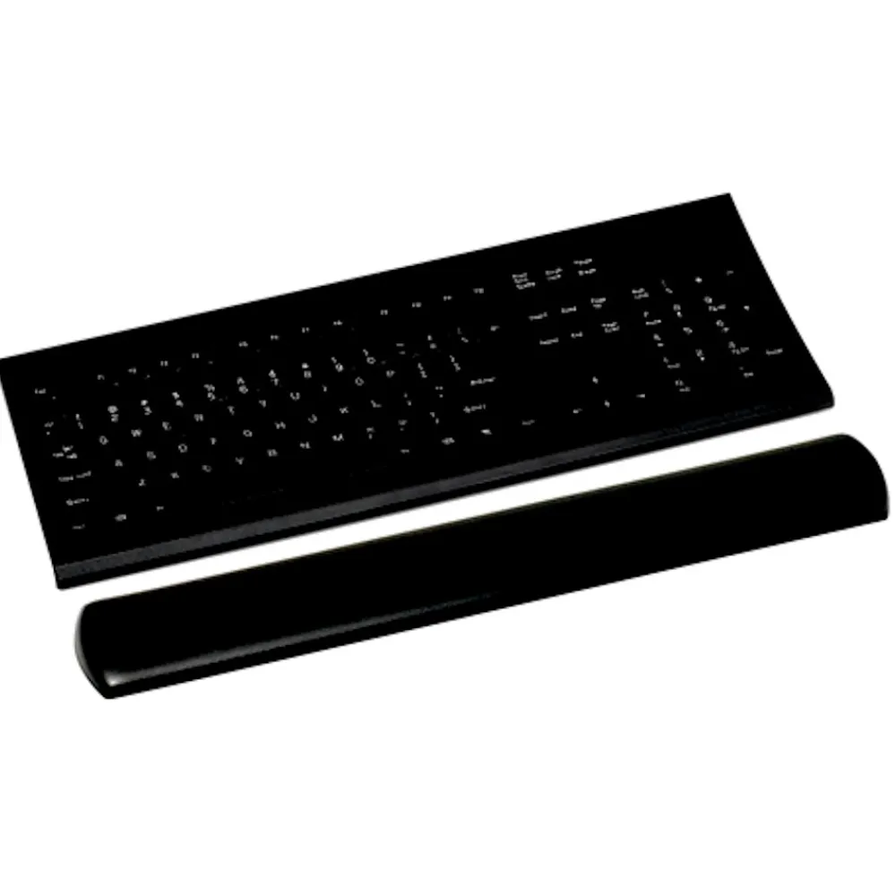 Clearance 3M Gel Wrist Rest for Keyboards, Non-Skid Base, Black (WR310LE)