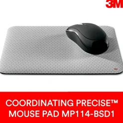 Hot 3M ™ Gel Wrist Rest for Keyboard and Mouse, Black, Easy Clean Cover, Anti-microbial Product Protection (WR340LE)