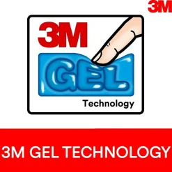 Clearance 3M Gel Wrist Rest for Mouse, Black, Easy to Clean Cover, Anti-microbial Product Protection (WR305LE)