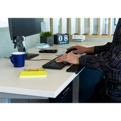 Sale 3M ™ Gel Wrist Rest for Standing Desks, Non-Slip Back, Black (WR200B)