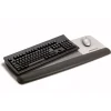 Clearance 3M Gel Wrist Rest with Platform for Keyboard and Mouse, Gray, Tilt Adjustable, Precise Mouse Pad (WR422LE)
