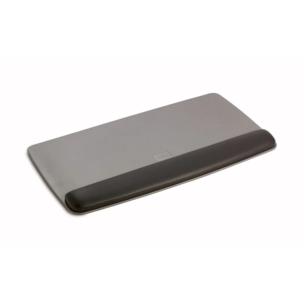 Clearance 3M Gel Wrist Rest with Platform for Keyboard, Non-Skid Base, Gray (WR420LE)