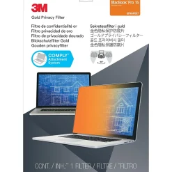™ Gold Privacy Filter for Apple® MacBook Pro® 15” (2016 model or newer) (GFNAP007)<3M Sale