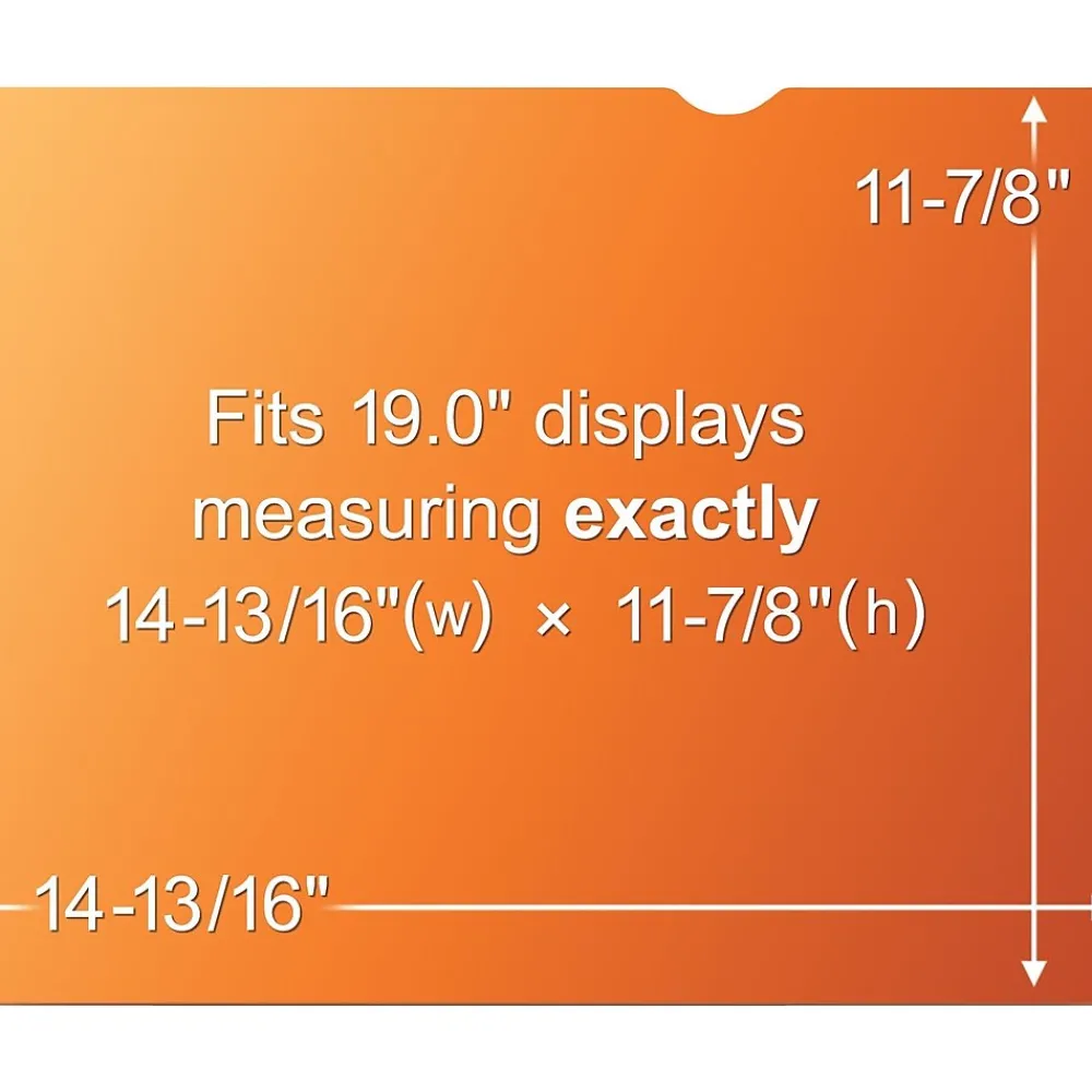 ™ Gold Privacy Filter for 19.01" Widescreen Monitor (5:4)<3M Hot
