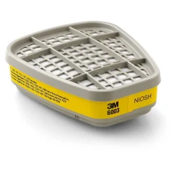 3M ™ Half and Full Facepiece Cartridges & Filters, Organic Vapor/Acid Gas Cartridge, 6003, 2/Pack