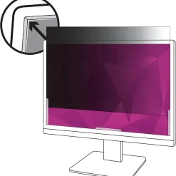 High Clarity Privacy Filter for 24" Widescreen Monitor, 16:10 Aspect Ratio (HC240W1B)<3M Outlet