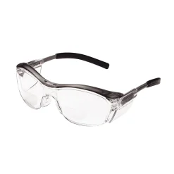 3M Occupational Health & Env Safety Glasses With Gray Plastic Frame, 2.0 Diopter