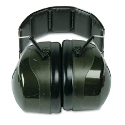 Peltor 3M™ Optime 101 Earmuffs, Deluxe Personal H Earing Protector, Over-The-Head, Green, 27dB