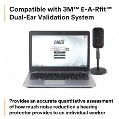 Peltor 3M Optime 95 Folding Earmuffs H6F/V, Over-the-Head, Beige (MMMH6FV)