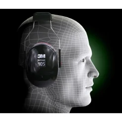 3M PELTOR Optime 105 Over-the-Head Earmuffs (H10A)