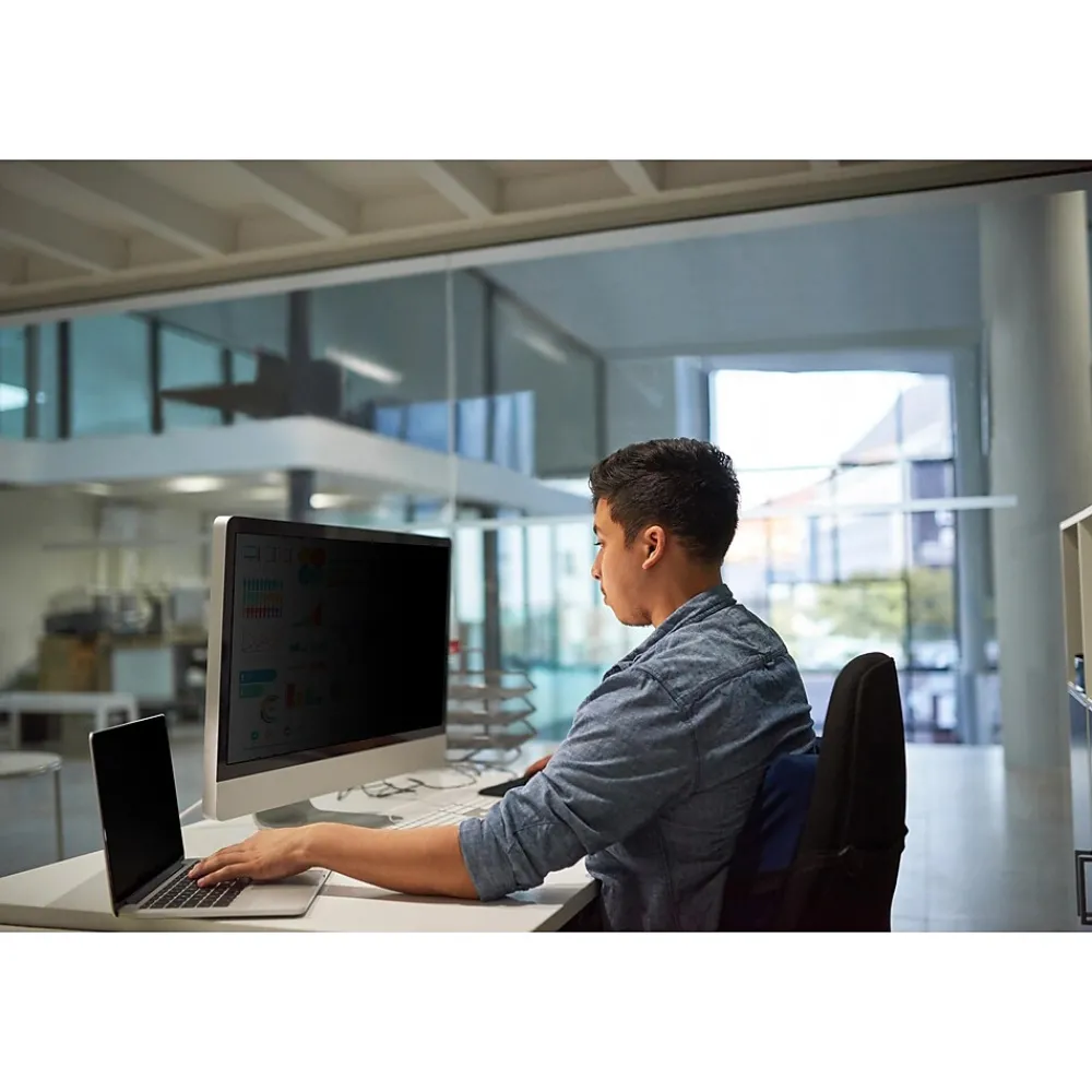 Privacy Filter for 27.0 in Full Screen Monitor with COMPLY Magnetic Attach, 16:9 Aspect Ratio (PF270W9E)<3M Best