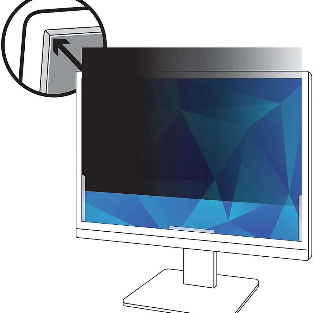 Privacy Filter for 19" Standard Monitor, 5:4 Aspect Ratio (PF190C4B)<3M New