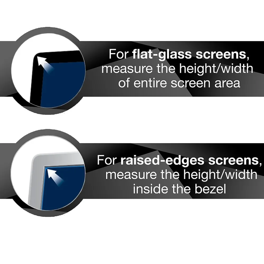Privacy Filter for 22" Widescreen Monitor, 16:10 Aspect Ratio (PF220W1B)<3M Clearance