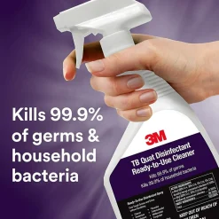 TG Quat All-Purpose Cleaners & Spray Disinfectant, Lemon Scent, 32 oz. (1027PC)<3M Clearance