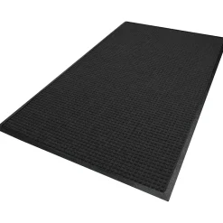 M + A Matting M+A Matting WaterHog Squares Classic Mat, Smooth, 3' x 5', Charcoal (2005435170)