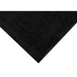 M + A Matting M+A Matting ColorStar Indoor Mat, 2.91' x 4.91', Solid Black (100435540)