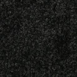 M + A Matting M+A Matting ColorStar Indoor Mat, 2.91' x 4.91', Solid Black (100435540)