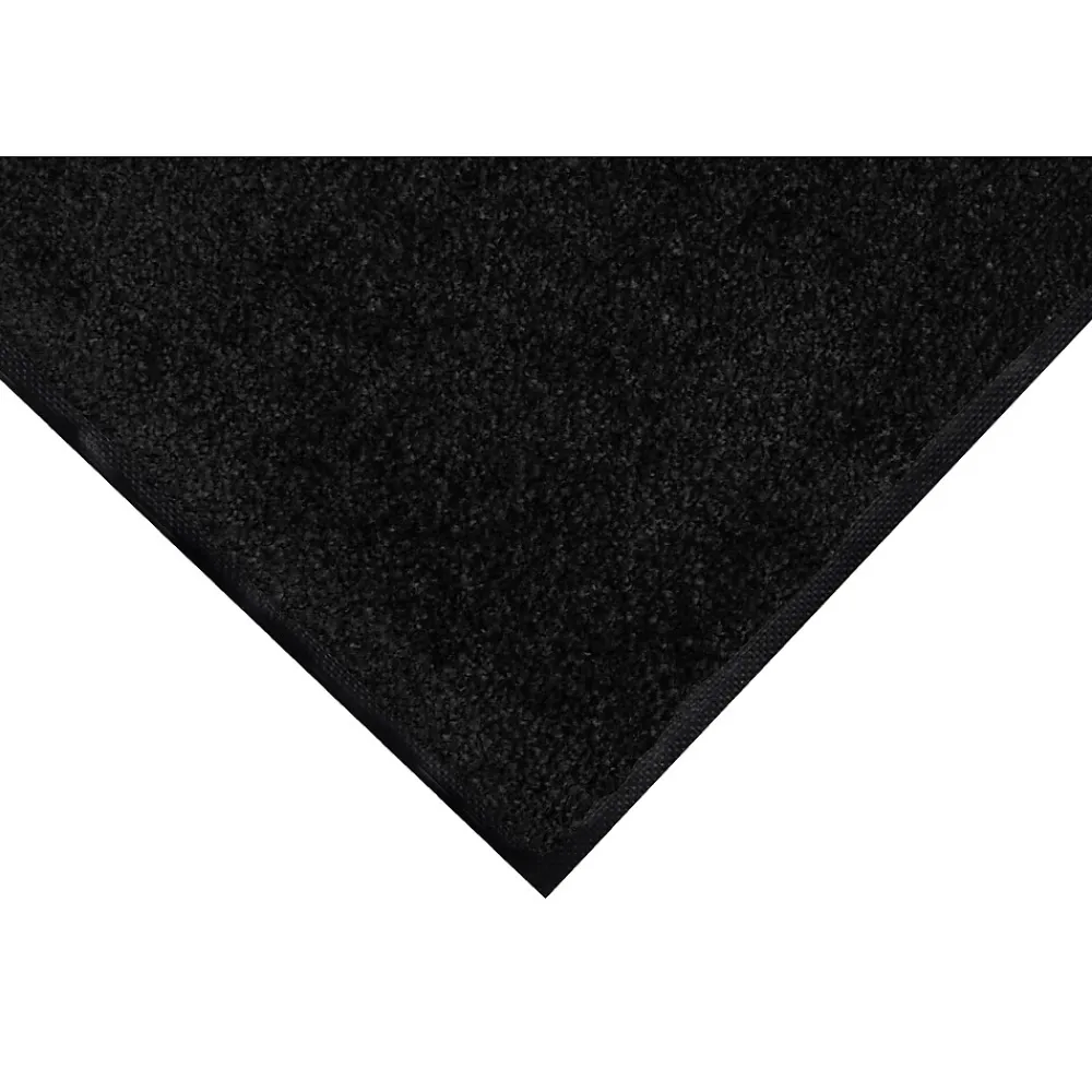 M + A Matting M+A Matting ColorStar Indoor Mat, 3.75' x 5.75', Solid Black (100446540)