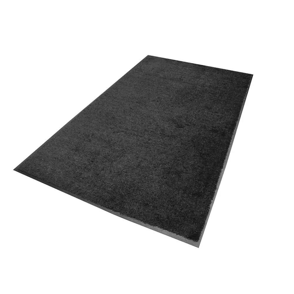 M + A Matting M+A Matting Company Colorstar Mat, Charcoal, 3' x 5', Cleated (1001335540)