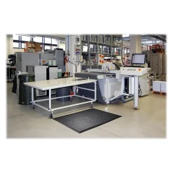 M + A Matting M+A Matting Complete Comfort II Anti-Fatigue Mat, 2' x 3', Black (594023000)