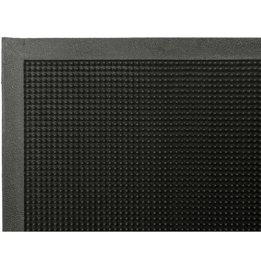 M + A Matting M+A Matting Flex Tip Scraper Mat, 3' x 6', Black (87403672000)