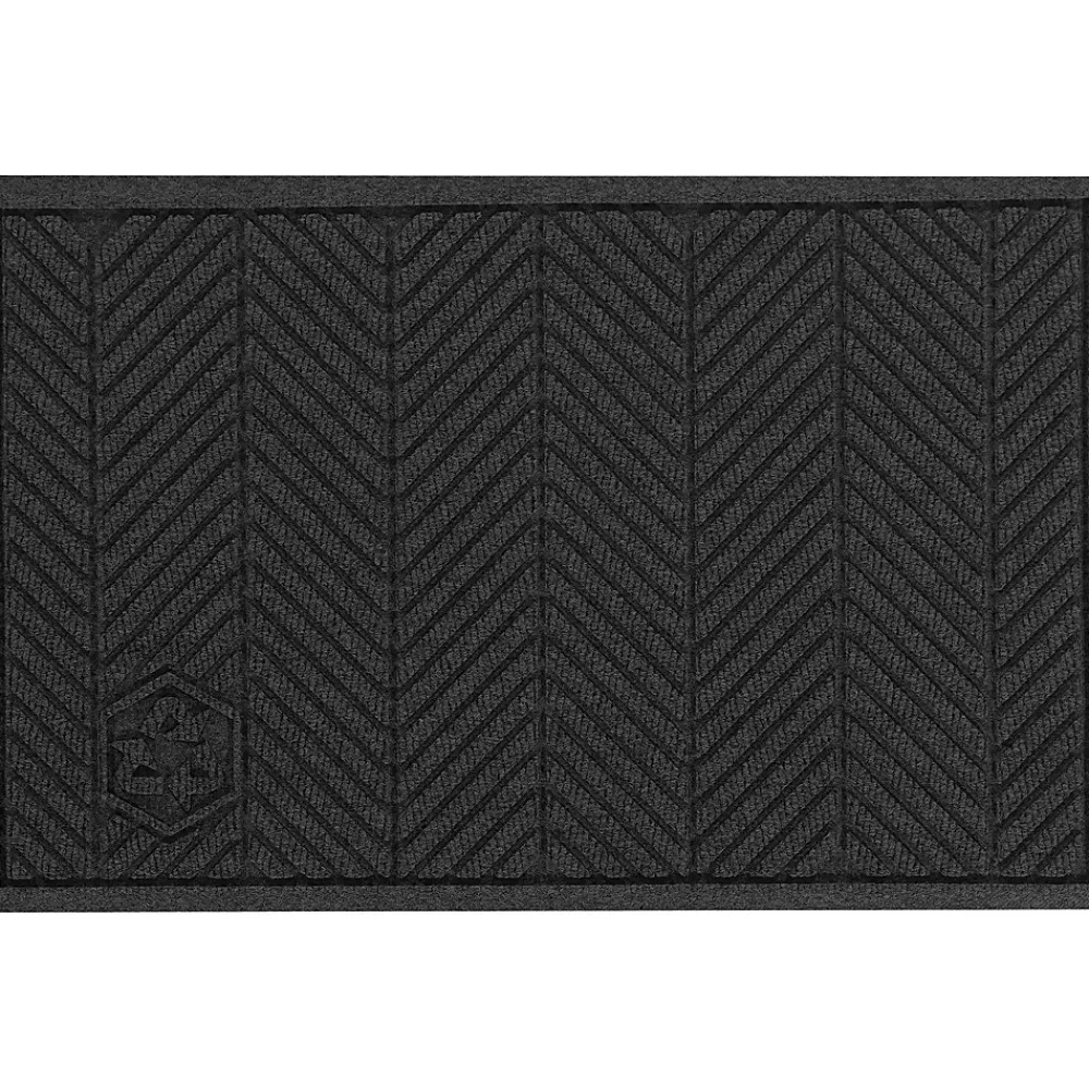 M + A Matting M+A Matting WaterHog Eco Elite Classic Entrance Mat, 59" x 35", Chestnut Brown (22407535070)