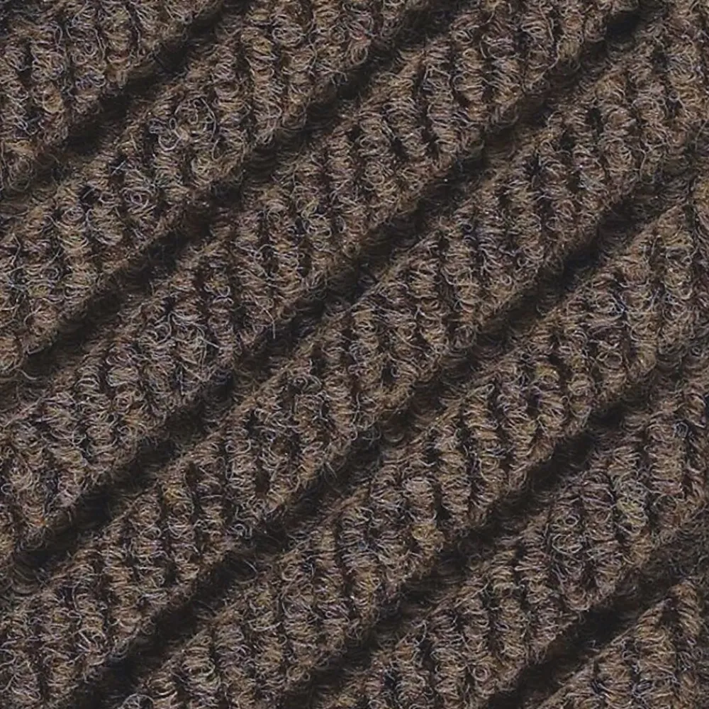 M + A Matting M+A Matting WaterHog Max Grand Diamond, Mat + Two Ends, Universal Cleated, 3' x 11.7', Chestnut Brown (2250000000000)