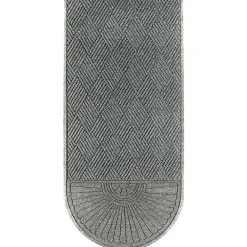 M + A Matting M+A Matting WaterHog Max Grand Diamond, Mat + One End, Universal Cleated, 3' x 10', Grey Ash (2220000000000)