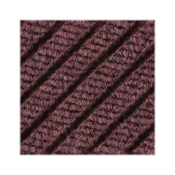 M + A Matting M+A Matting WaterHog Max Grand Diamond, Mat + One End, Universal Cleated, 4' x 10.5', Maroon (22248744105070)