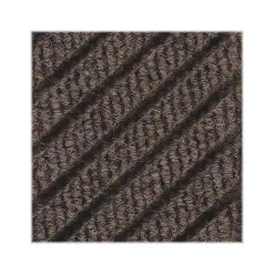 M + A Matting M+A Matting WaterHog Max Grand Diamond, Mat + One End, Universal Cleated, 4' x 10.5', Chestnut Brown (22248754105070)